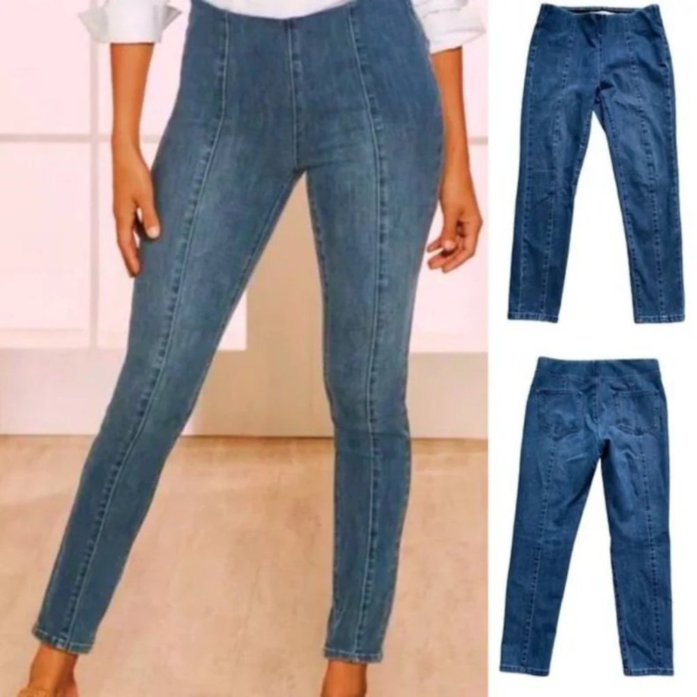 Soft Surroundings Blue Denim Jeggings
